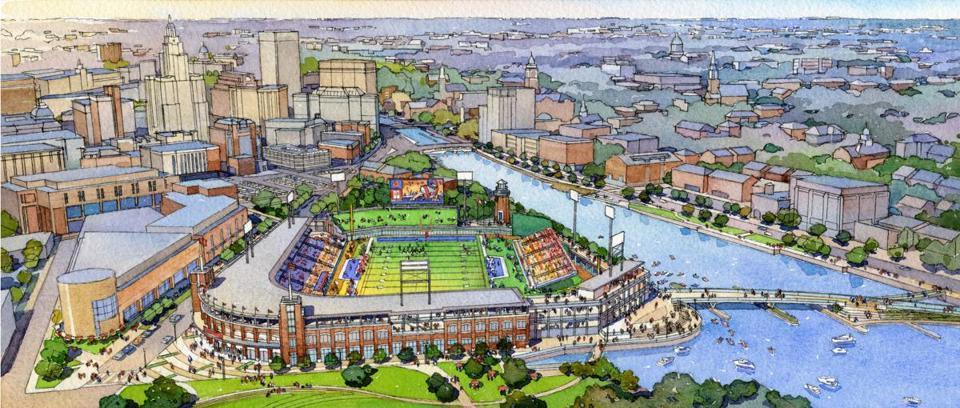 Providence Stadium rendering